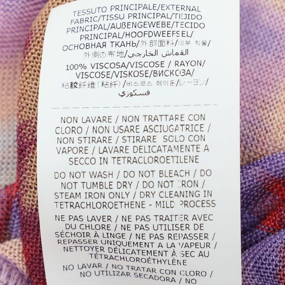 Missoni Multicolor Knit Button Front Shirt S